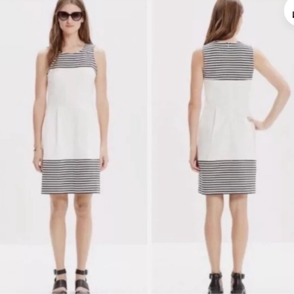 Madewell Verse Mini Dress In Stripes